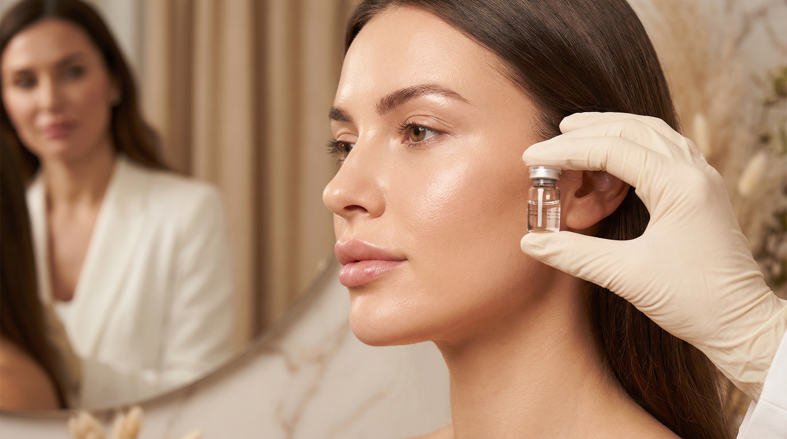 Dermal filler treatment consultation at The Skin Cliniq